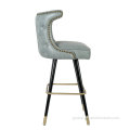 Barstool Bar furniture unique leather high counter bar stool Supplier